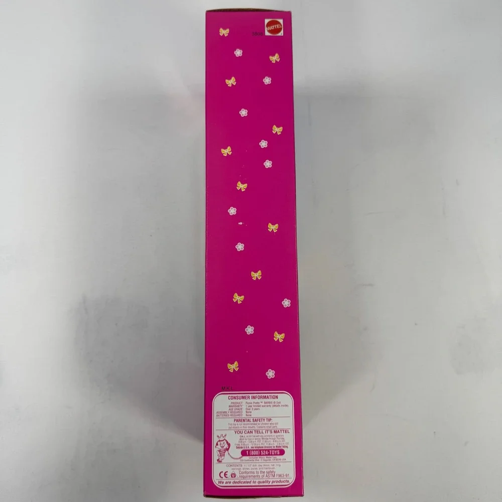 1992 Picnic Pretty Barbie Doll Limited Edition Mattel 3808 Vintage NIB